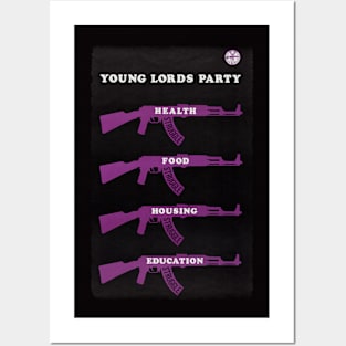 Young Lords Party Posters and Art